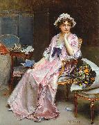 Raimundo Madrazo The Reluctant Mistress oil painting artist